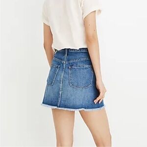 Madewell denim Mini Skirt